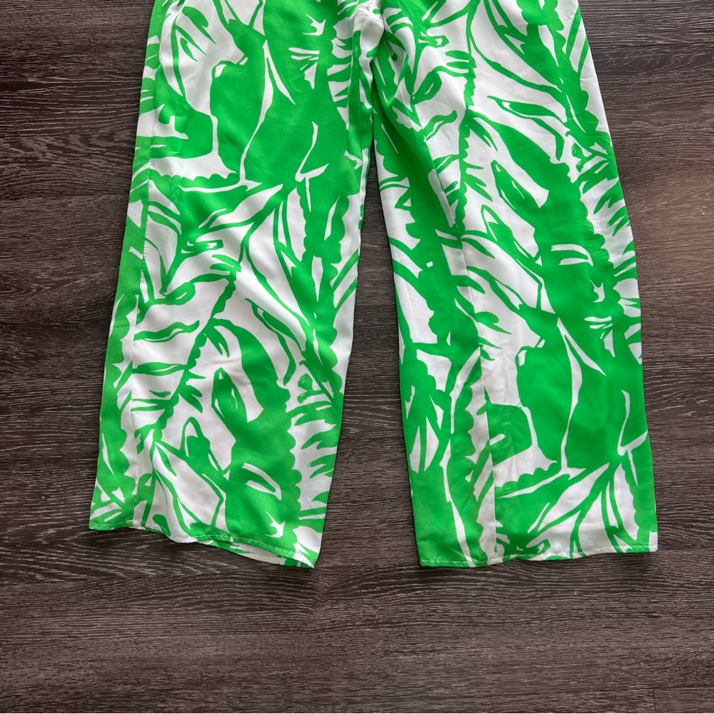 Lilly Pulitzer Botanical “Boom Boom” Jumpsuit - Picture 3 of 9